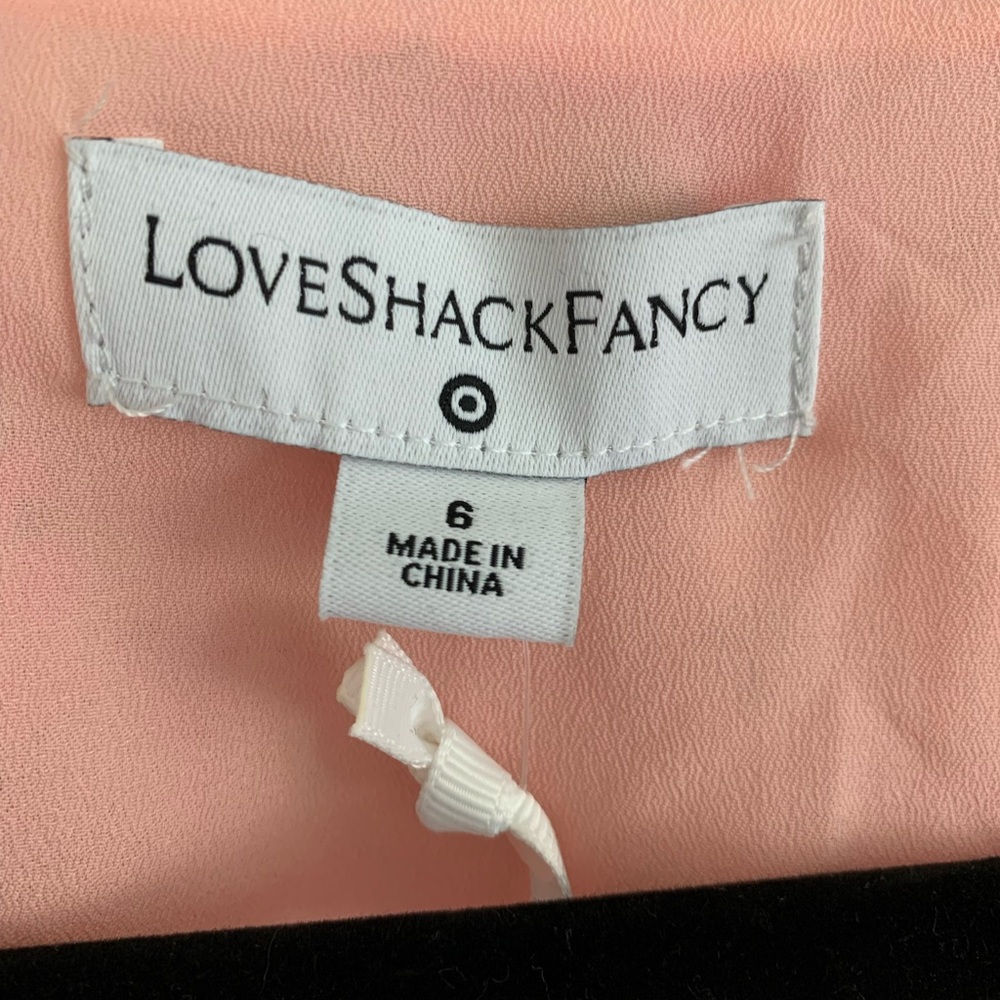 Loveshackfancy X Target Collab Pink Midi Dress - … - image 4